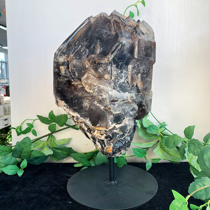 Natural backbone stone crystal ore standard home decoration