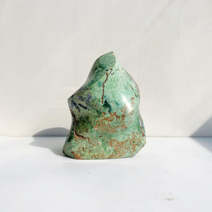 Green opal flame home decor