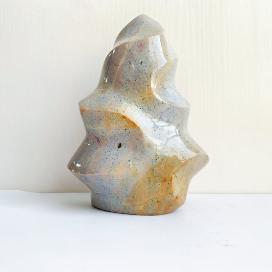 Ocean jasper flame home decor