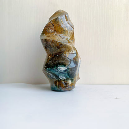 Ocean jasper crystal flame