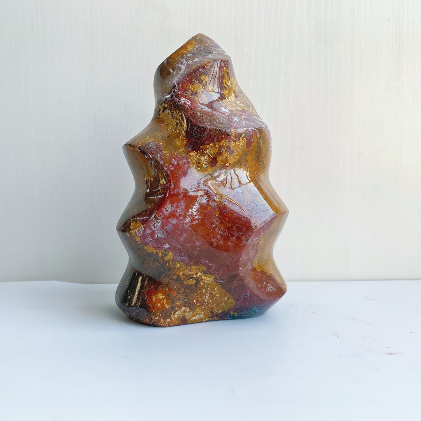 Ocean jasper crystal flame