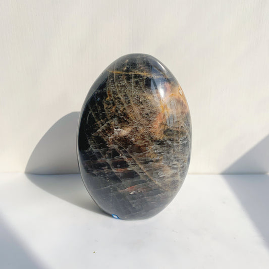 Black moonstone crystal freefrom home decor