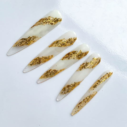 FC122 Long tip gold foil flash