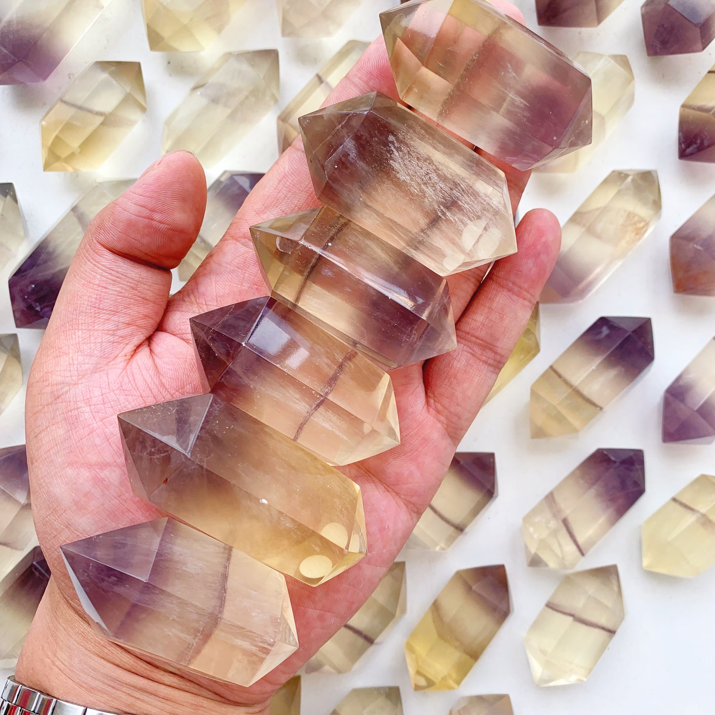 Yellow fluorite dt