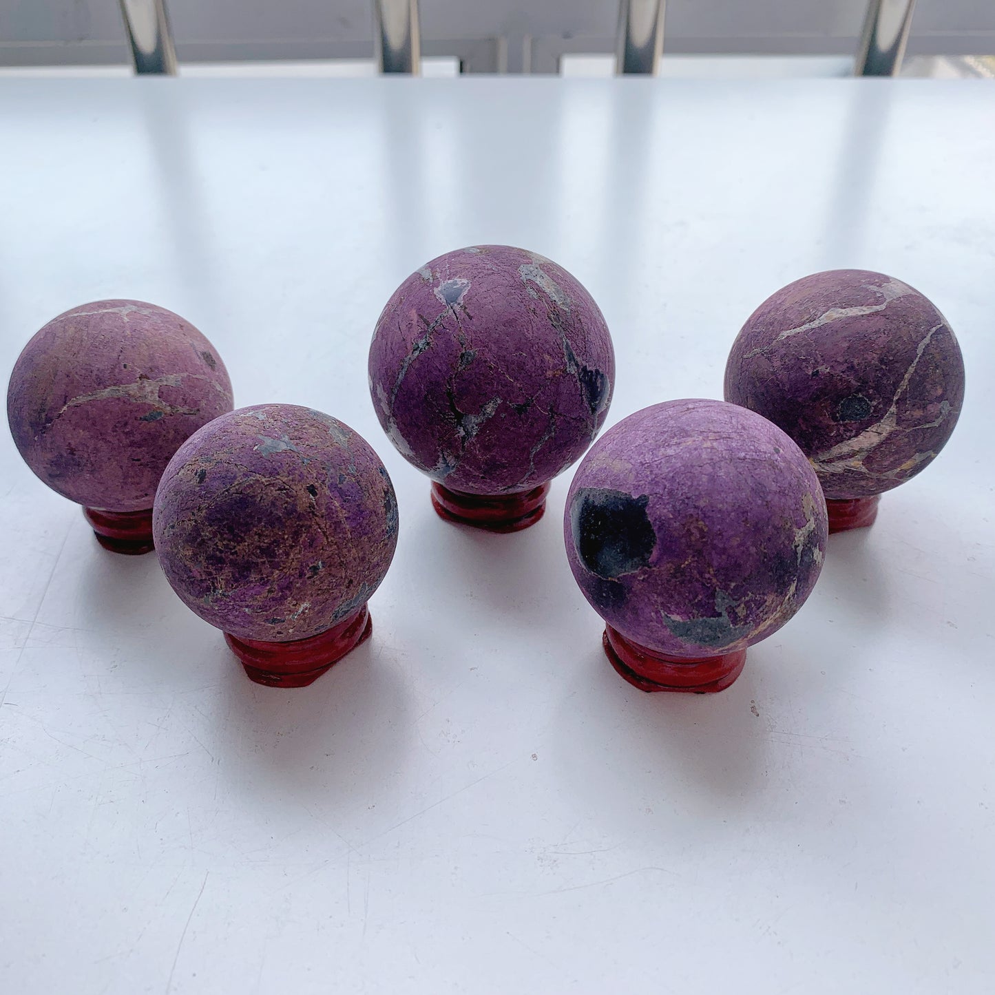 Purplerite sphere