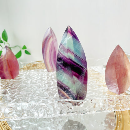 Candy fluorite flame