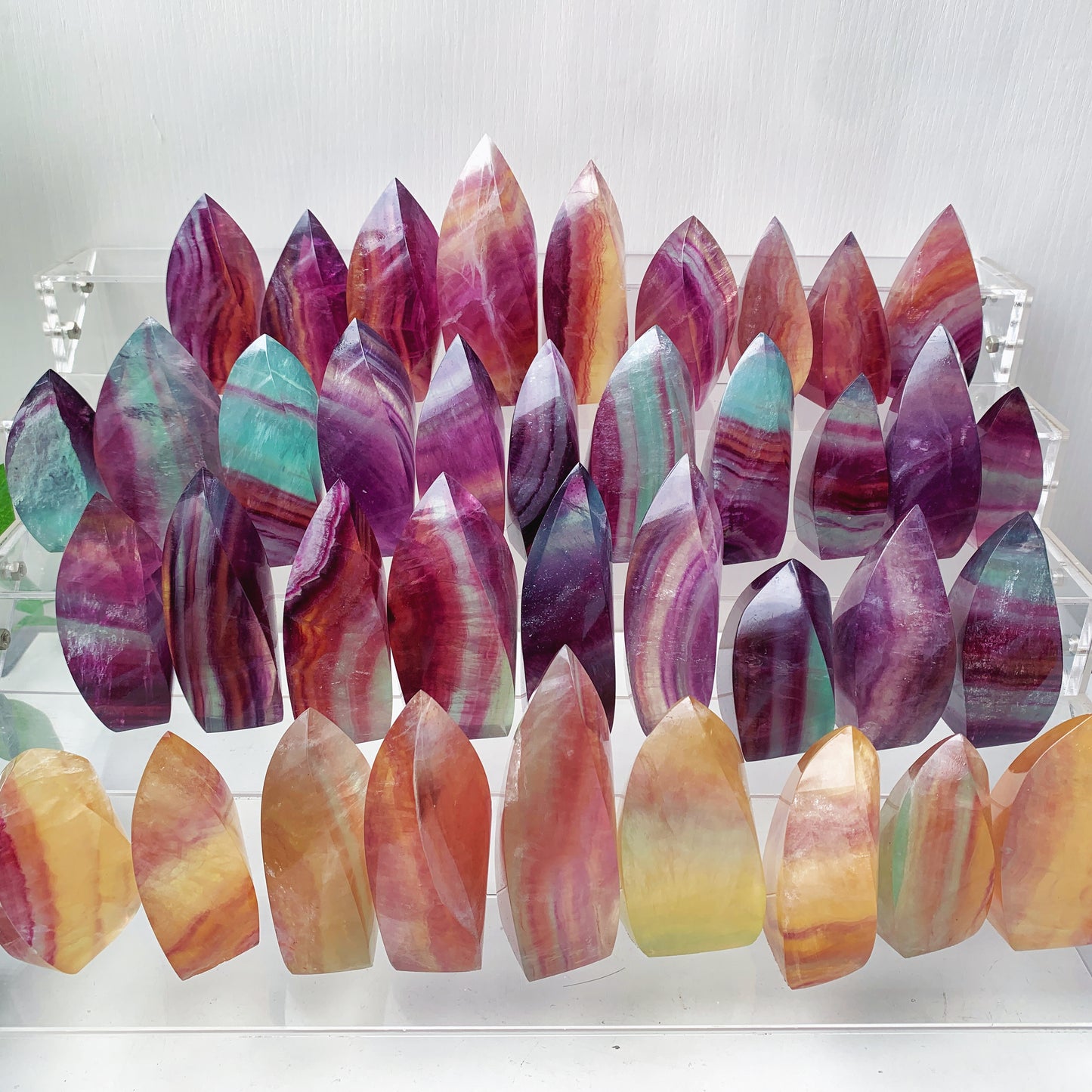 Candy fluorite flame