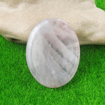 1694-45*35worrystone natural crystal agate massage thumb play stone forget worry stone cross-border supply