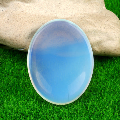 1694-45*35worrystone natural crystal agate massage thumb play stone forget worry stone cross-border supply